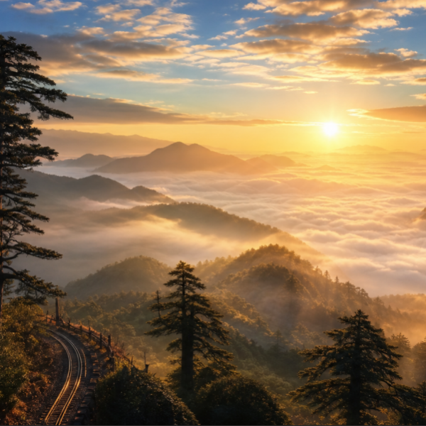 Alishan Tour Guide: Sunrise, the Sea of Clouds, and Ancient Forests